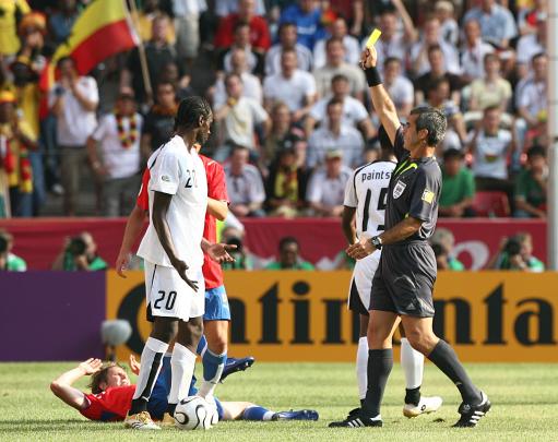 图文-[世界杯]捷克vs加纳 阿多被黄牌警告_图片