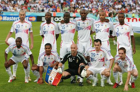 图文:法国队首发阵容_其他栏目_2006德国世界杯