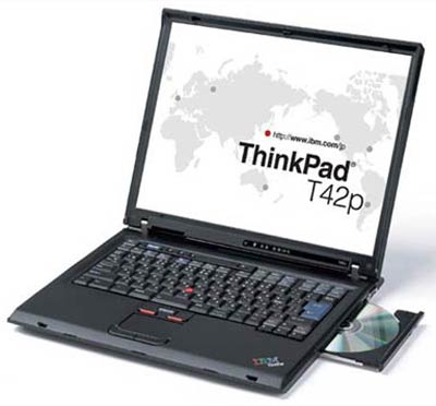 IBM采用Pentium M 755的T42P将于7月发布
