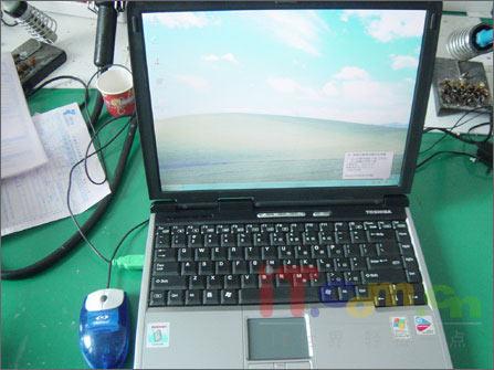 维修实录:笔记本电脑USB接口修理过程