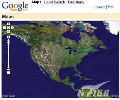 Google玩新招：免费搜索卫星地图