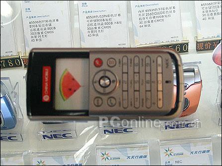 滑盖手机新势力NEC另类手写N630低调上市