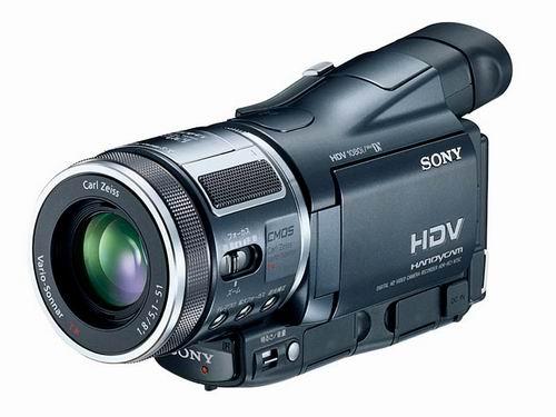 又说是最小索尼HDR-HC1数码摄象机发布