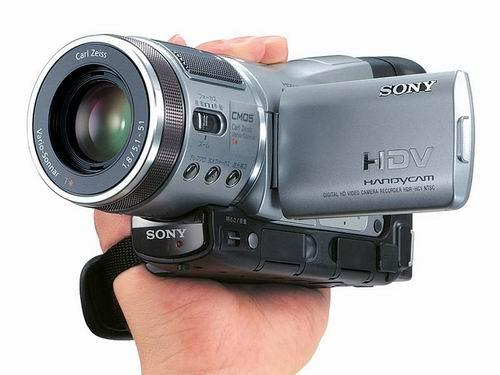 又说是最小索尼HDR-HC1数码摄象机发布