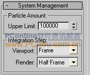 3DSMax7PFSource粒子攻略1:命令面板参数(3)