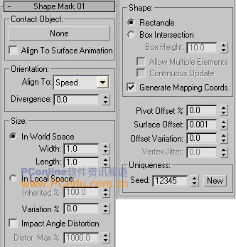 3DSMax7PFSource粒子攻略3:操作器功用③(4)