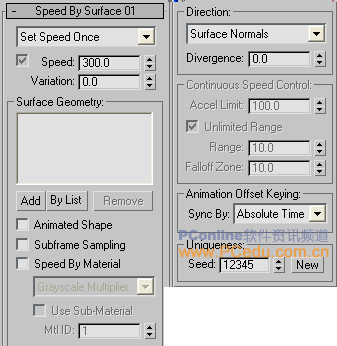 3DSMax7PFSource粒子攻略3:操作器功用④(2)