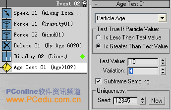 3DSMax7PFSource粒子攻略8:模拟飞溅水花(6)
