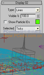 3DSMax7PFSource粒子攻略8:模拟飞溅水花(4)