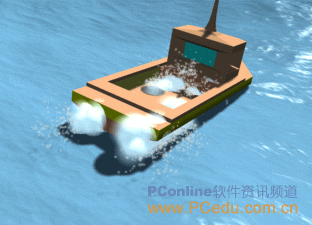3DSMax7PFSource粒子攻略8:模拟飞溅水花(10)