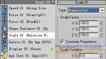 3DSMax7PFSource粒子攻略8:模拟飞溅水花(8)