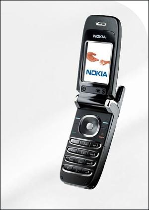 图为:诺基亚6060手机