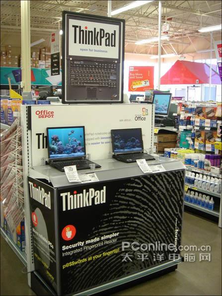 联想进攻 带你见识美国Thinkpad专卖店_笔记本