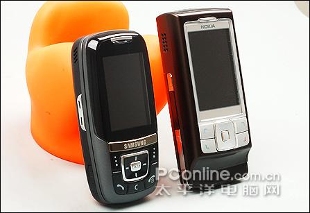 最强滑盖之战三星D608与诺记6270对比评测