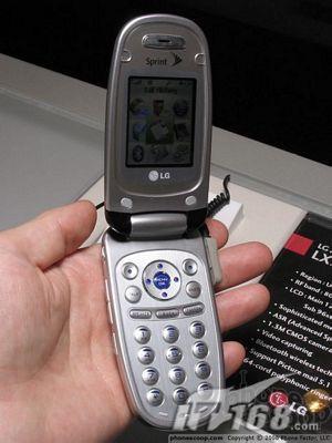 LG百万像素蓝牙手机LX350C在ES2006上亮相