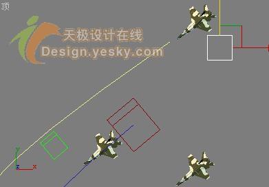 用3DSMAX8制作战斗机飞行三维视频动画(5)