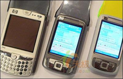 惠普亚洲正式发布彩壳PPC手机RW6800