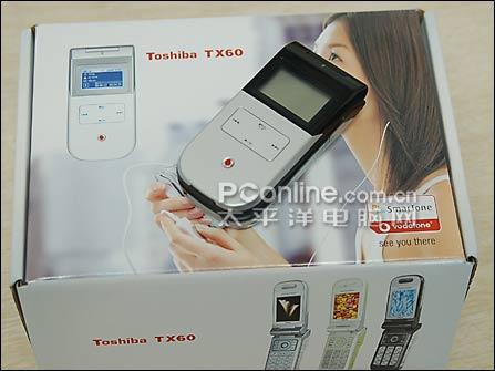 200万像CCD自动对焦音乐手机东芝TX60到货