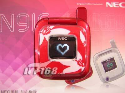 红色玫瑰激情四射NEC女性机N916只卖820