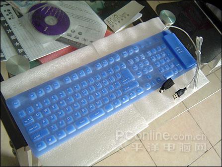 键盘也能水洗！可折叠式硅胶键盘仅88元
