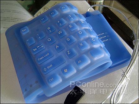 键盘也能水洗！可折叠式硅胶键盘仅88元