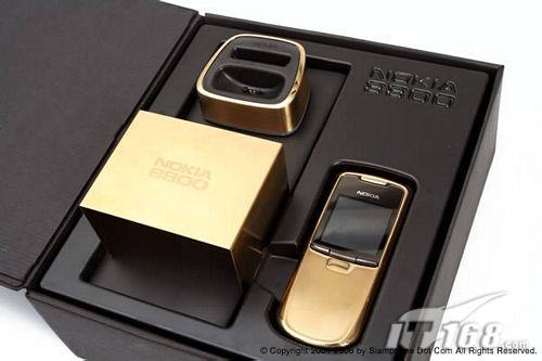 尊贵荣耀 诺基亚8800黄金版天价上市_手机