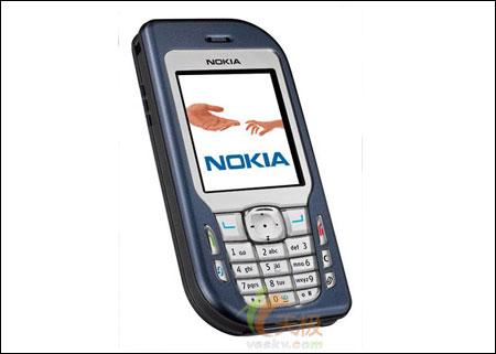 图为:诺基亚6670手机