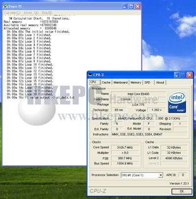 Conroe2.16GHzʵعɳ3GHz