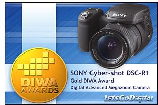 索尼R1数码相机获得DIWA大奖