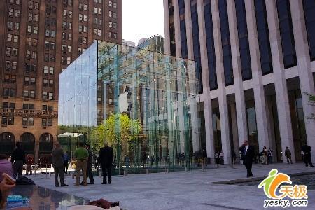 苹果Apple建立纽约第五大道旗舰店