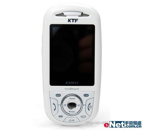内置GPS！KTF女性滑盖手机EV-KD330
