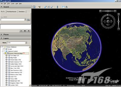 时光倒流 用GoogleEarth查历史地图_软件