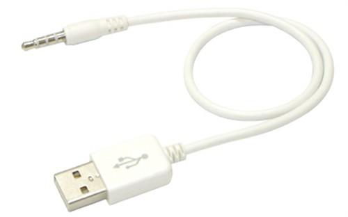 2代shuffle专用USB连接线+迷你充电器