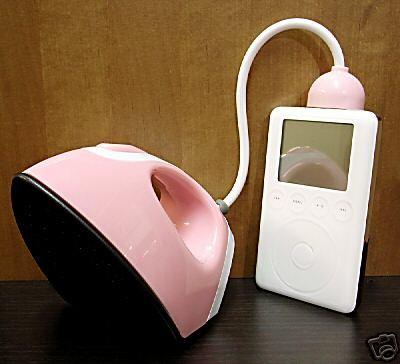 便宜3合1喇叭为你iPod带来熨斗乐趣