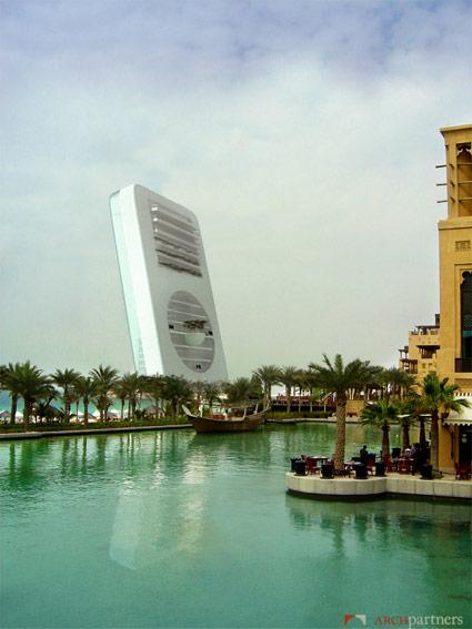 世界首座iPod大楼将在迪拜建成(图)