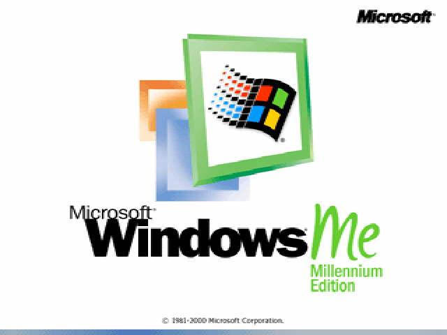 windows me 启动画面