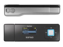 SanDisk新款MP3直插结构1GB才400元