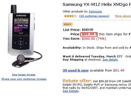 ǽMP3 Helix XM2Go 