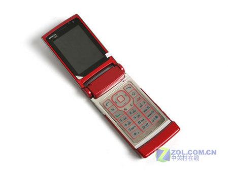超薄镜面诱惑 诺基亚N76红色版售价4350_手机