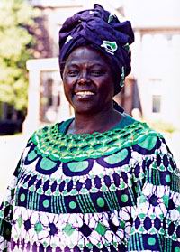 肯尼亚环保主义者玛塔获得2004年度诺贝尔和平奖