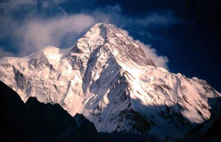 中国最美十大名山:乔戈里峰(图)_科学探索