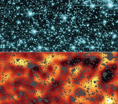 天文学家观测到宇宙形成后第一代恒星的光芒_