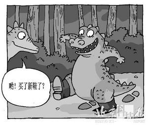 科技时代_2005中国十大科技骗局之七:2亿年前化石有鞋印