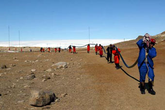 科技时代_大连老虎滩畔将再现中国南极圈内第一站