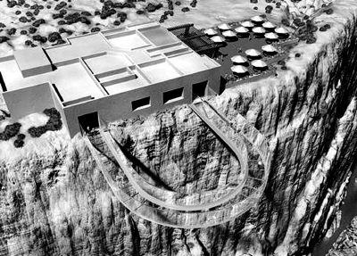 科技时代_美国亚利桑纳州大峡谷将建玻璃悬空廊桥(图)