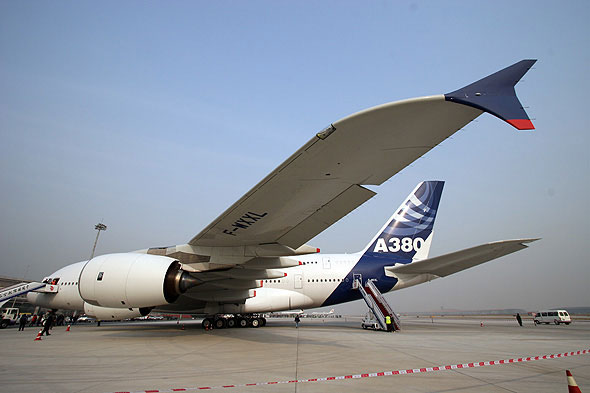 图文:a380的机翼