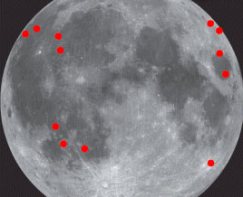 科技时代_研究称月球非太平之地 陨石撞击频率超预期
