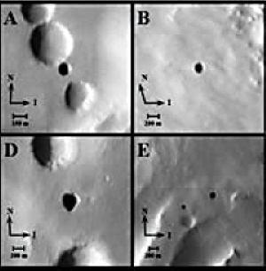 科技时代_火星发现七个巨型地洞 温度稳定可做人类基地