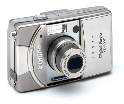 银装400万像素数码相机柯尼卡KD-400Z(图)