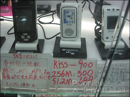 韩产低价机kiss高端视频MP3半价不到